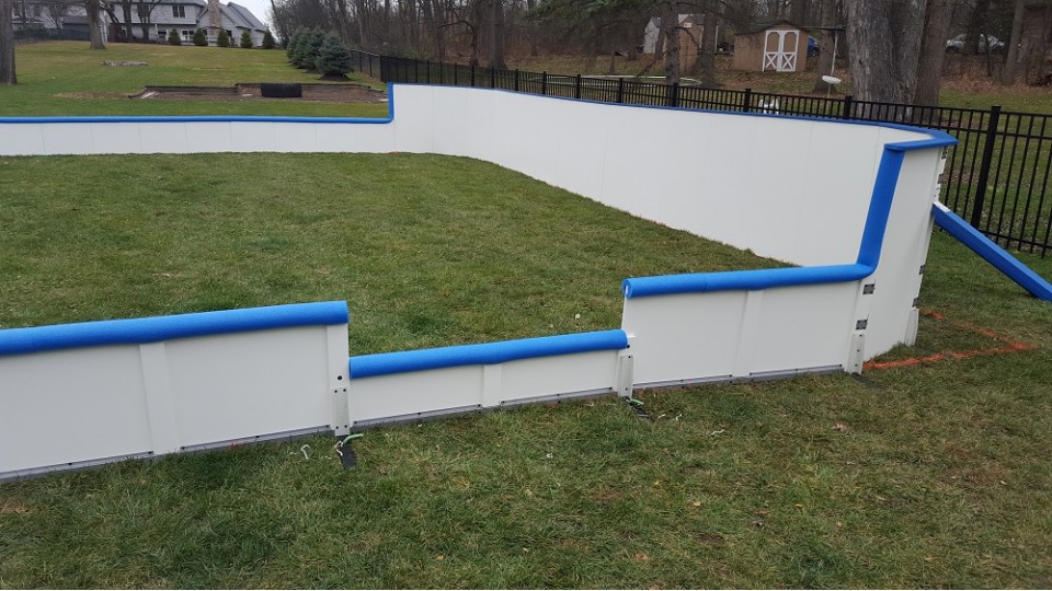 Diy Ice Rink Boards Snowboard Ramps, Boxes, Rails Backyard Rink